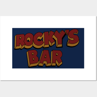 Rocky's Bar Posters and Art